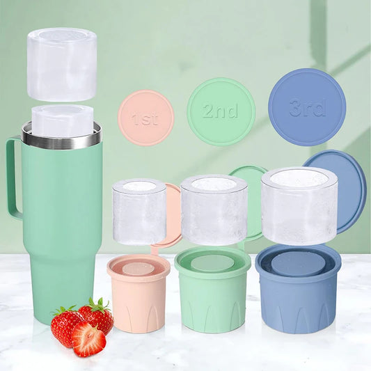 Moriselva Ice Cube Trays — Stanley-Fit Cylinders for the Perfectly Chilled Sip