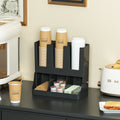 Moriselva Coffee Station Organizer — Your Wall-Mounted Café Corner, Perfected